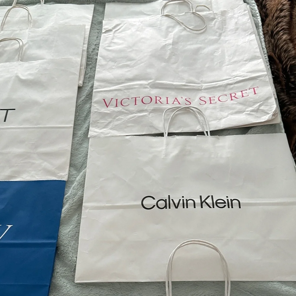 12 Assorted Empty Gift Wrap Bags